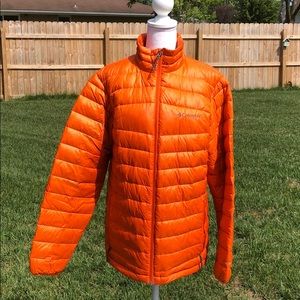 Columbia medium orange coat